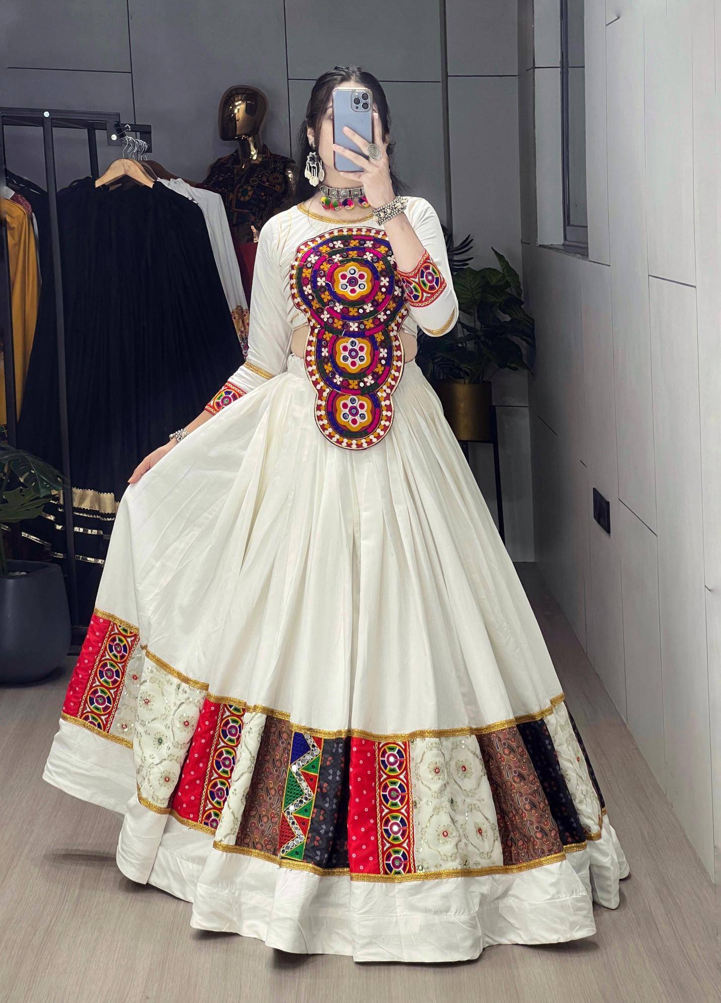 Vaayroo Cotton Latest lehenga choli designs